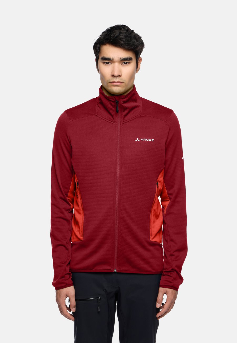 

Флисовая куртка Vaude MONVISO FZ II, Carmine Glowing Red/Red