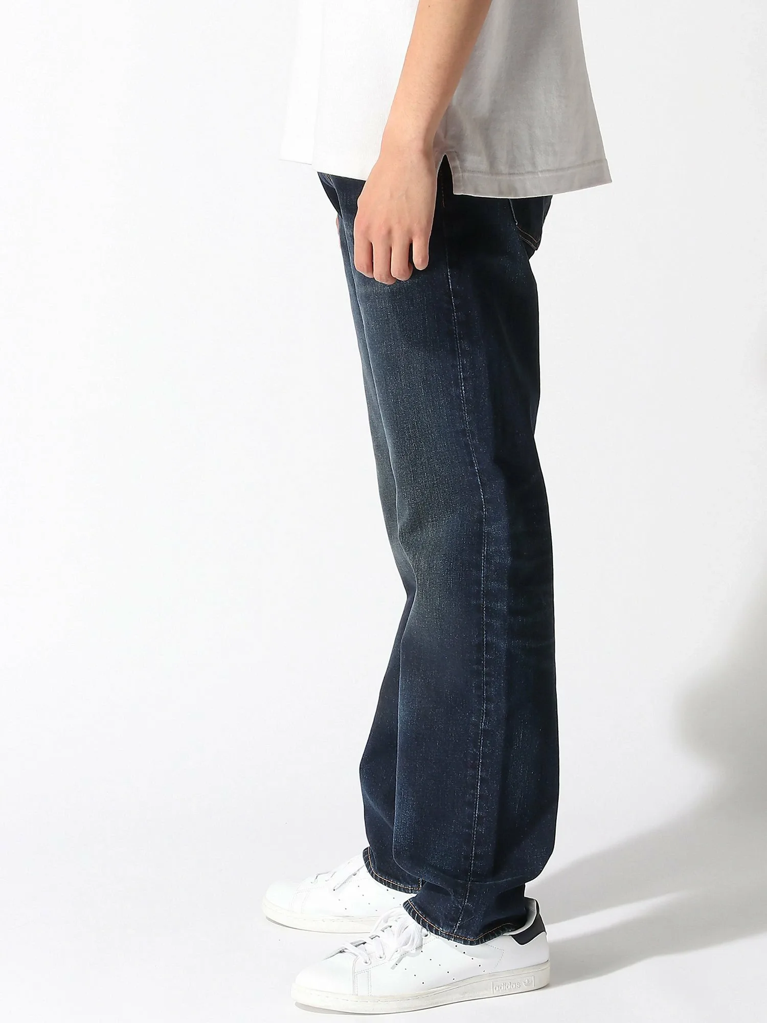 Джинсы 505 Regular Fit темно-синего цвета Levi's, Dark Indigo - Worn In — фото 2
