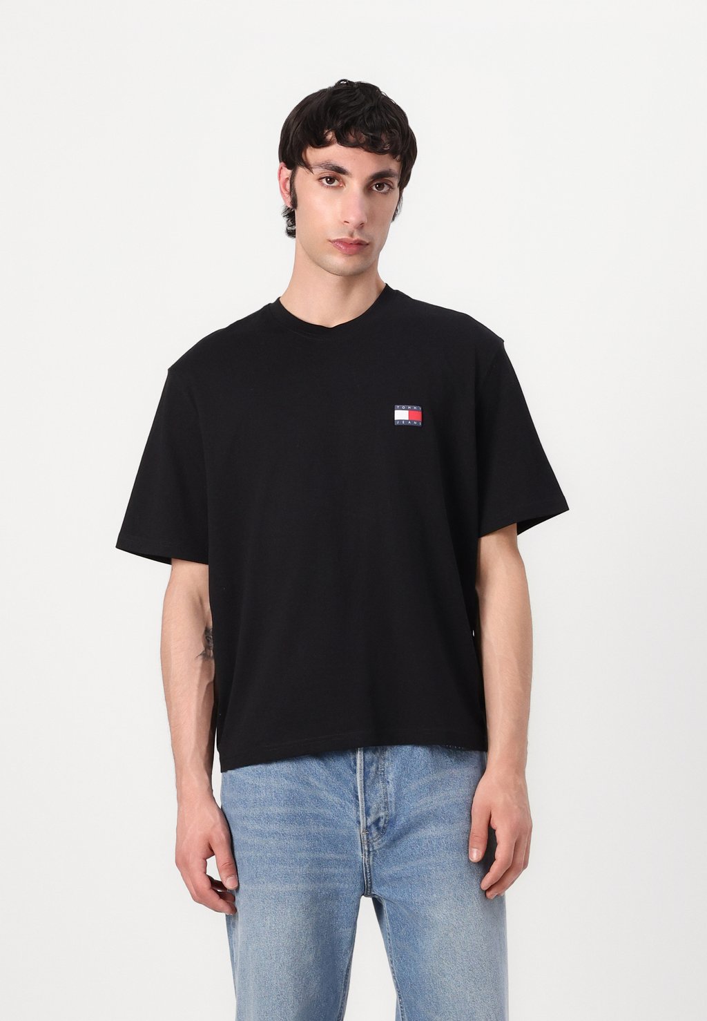 

Футболка с принтом Tommy Jeans, черный