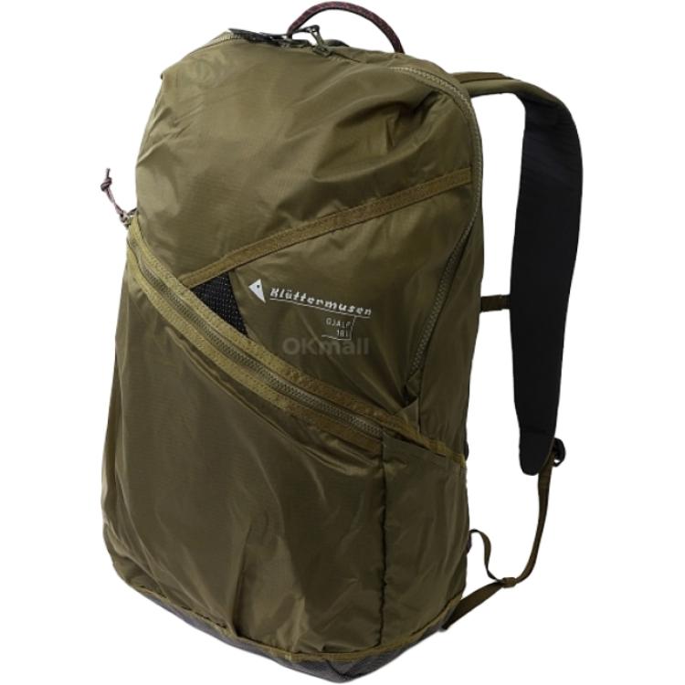 

Klattermusen 18-литровый рюкзак для альпинизма из полиамида olive green мужской