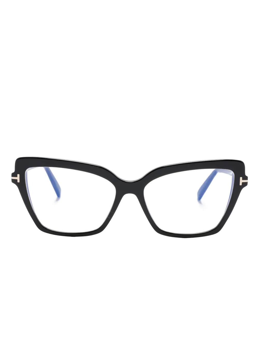 

Очки в оправе 'кошачий глаз' TOM FORD Eyewear, черный
