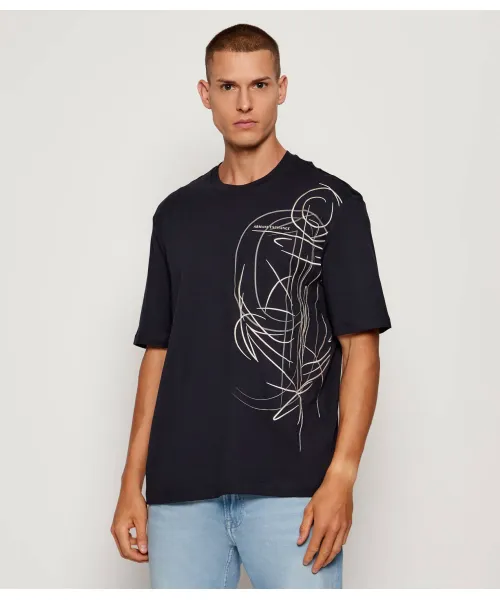 

Футболка Regular fit Armani Exchange, синий