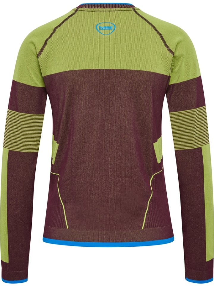 

Футболка с длинным рукавом Seamless T-Shirt Longsleeve фиолетового цвета Hummel