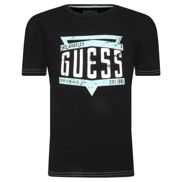 

Футболка стандартного кроя Guess, черный