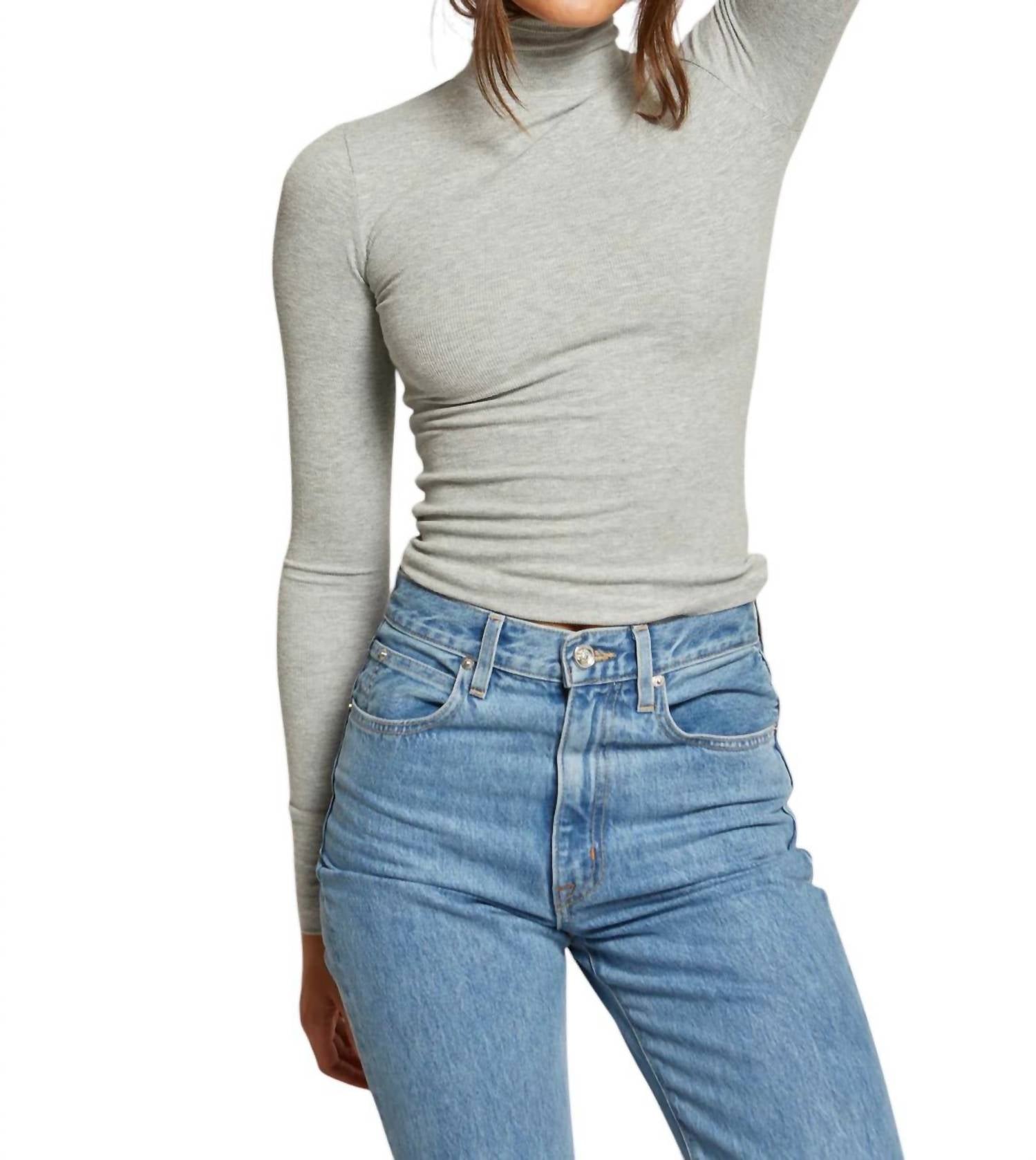 

Водолазка Hayden в цвете Heather Grey PERFECTWHITETEE