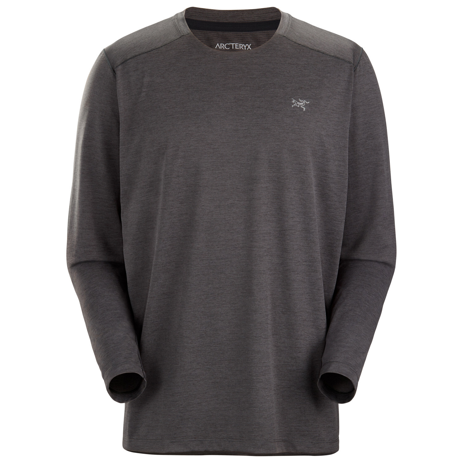

Беговая рубашка Arc'Teryx Cormac Crew L/S, цвет Black Heather