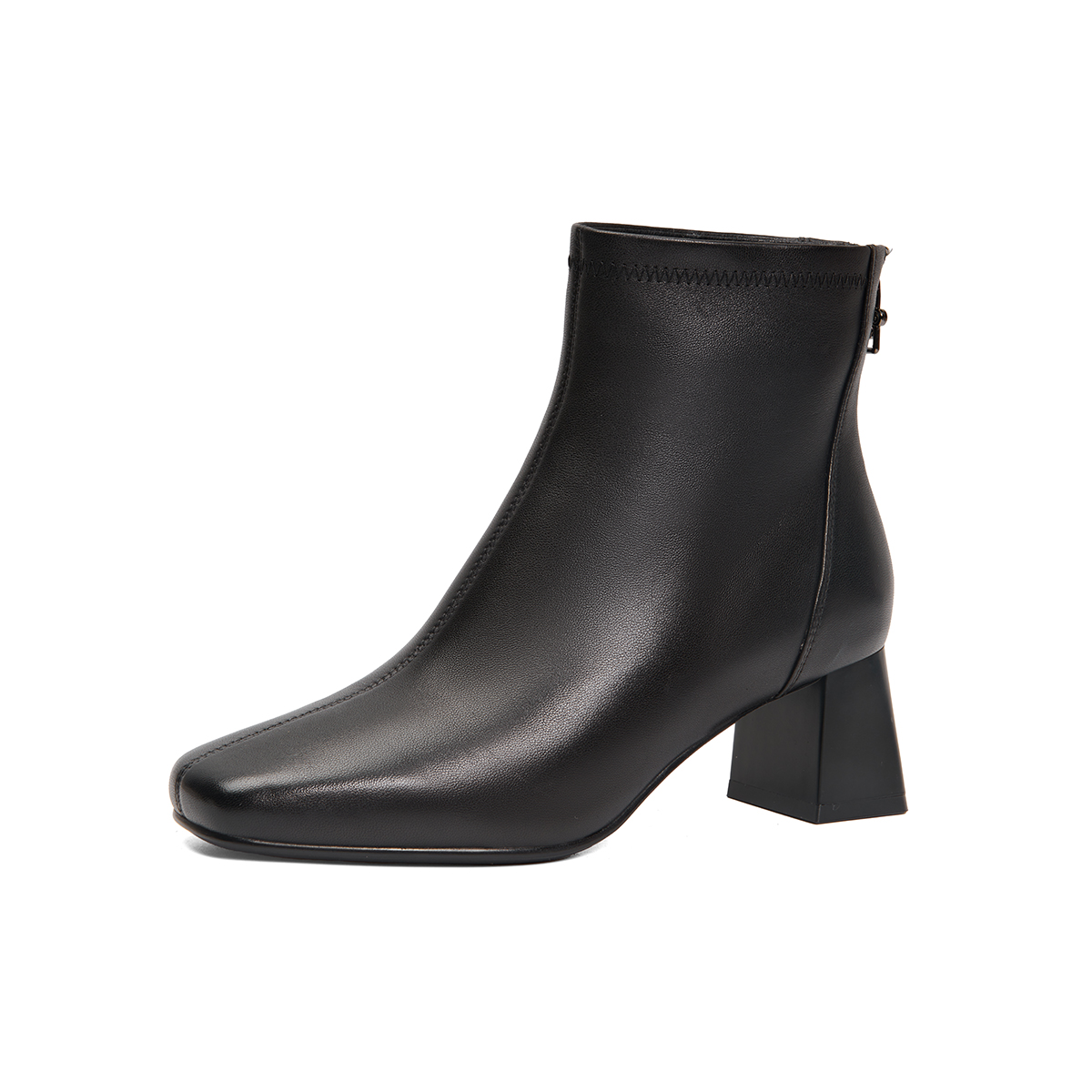 PT'SON Женские ботинки на шнуровке с черной кожаной подкладкой, цвет Black Leather Lining