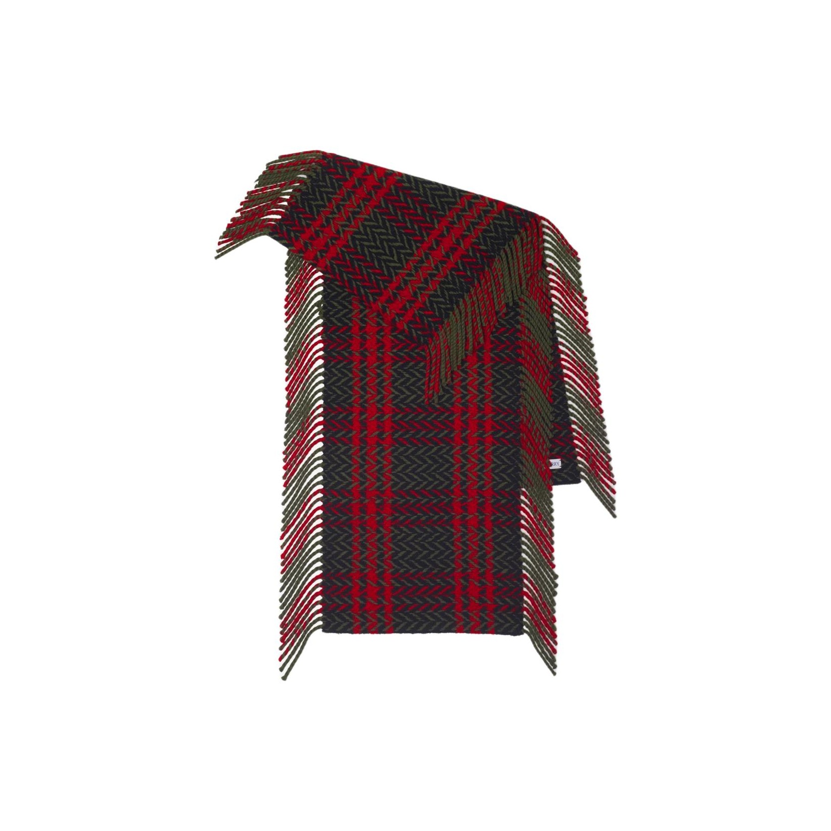 

Burberry Шерстяной вязаный шарф женский лазурный, Lake Color