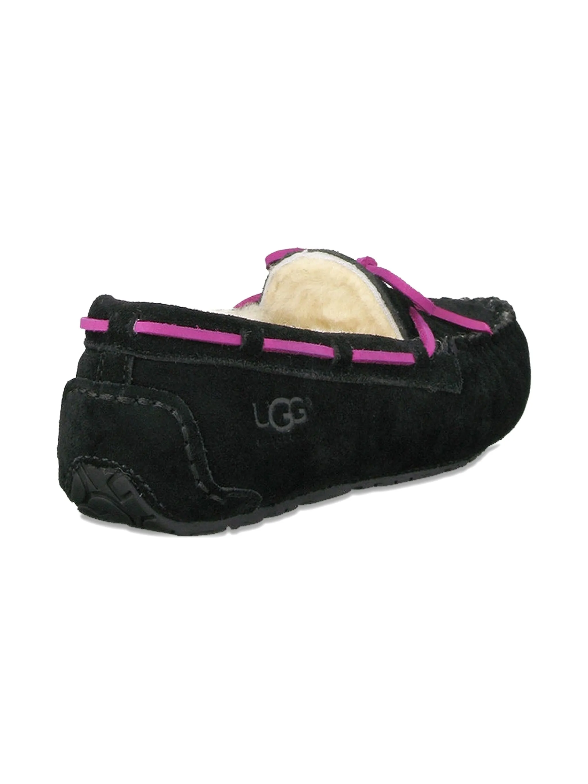 Лоферы Dakota GS с бантом Ugg Kids, черный — фото 4