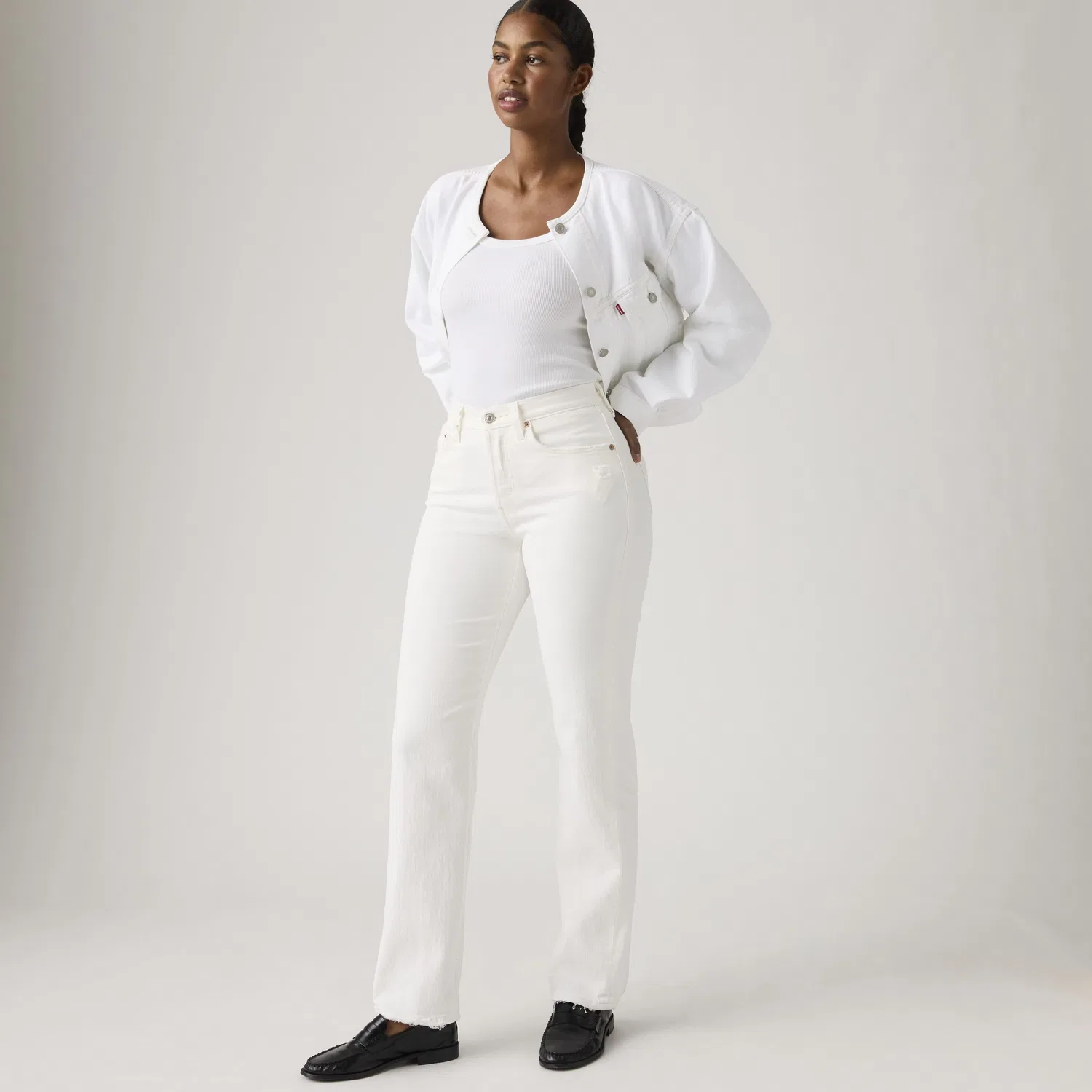 Женские джинсы 501 Curve Levi's, White
