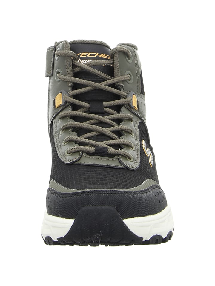 Skechers Ботильоны на шнуровке зеленого цвета — фото 4