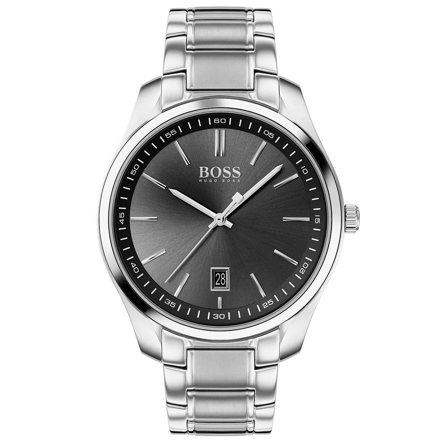 

Серебряные часы для мужчин Hugo Boss