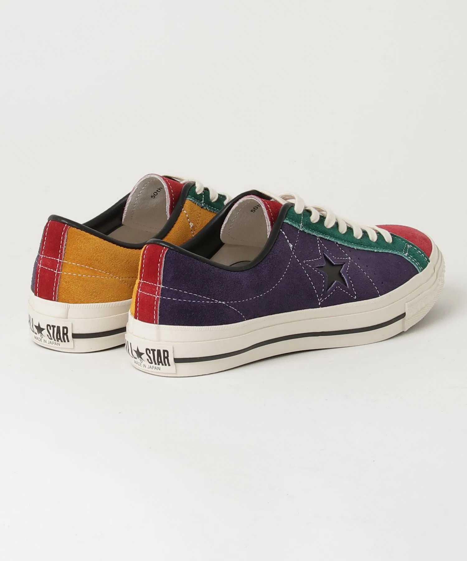 Мужские кроссовки CONVERSE ONE STAR J SUEDE разноцветные — фото 2
