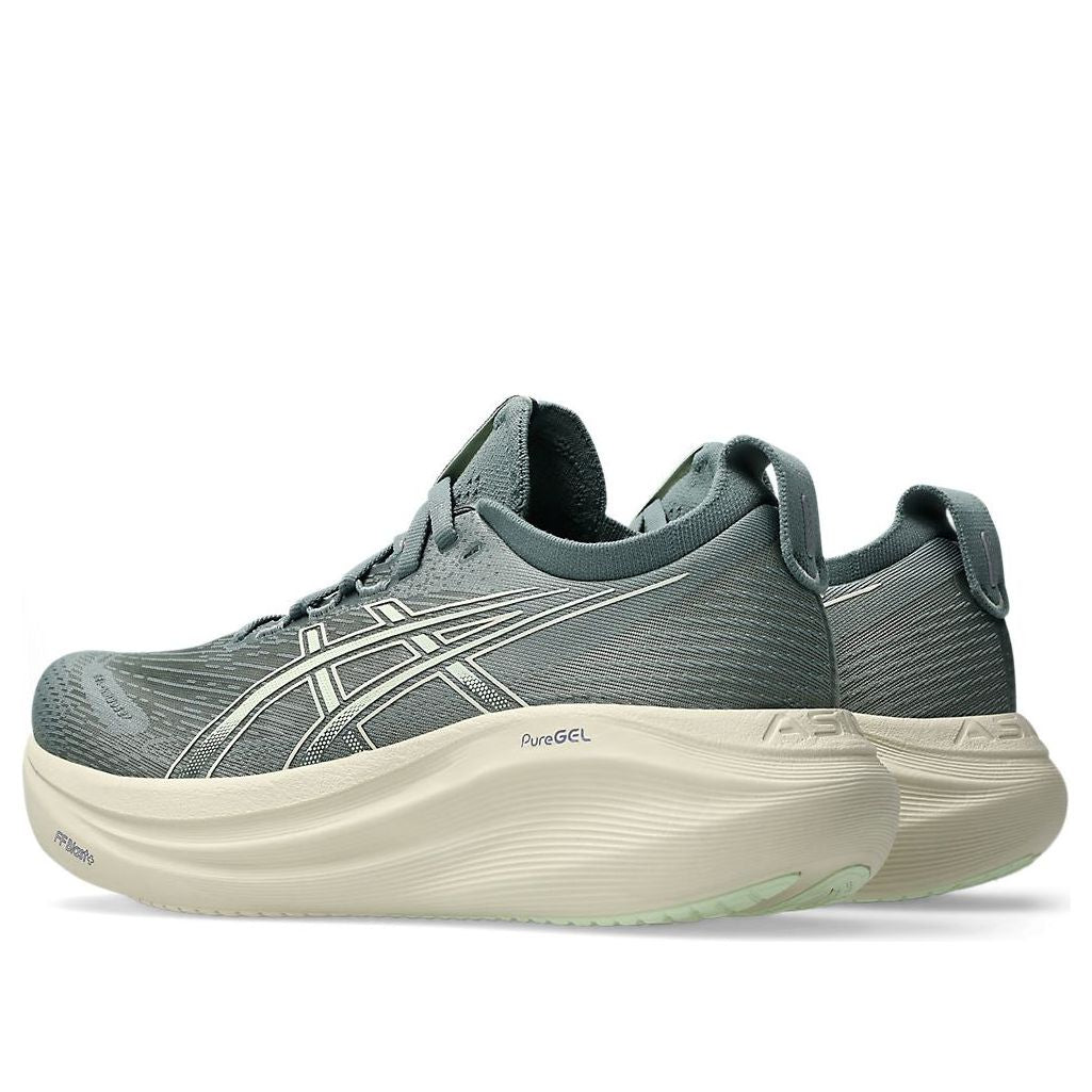 Кроссовки (WMNS) Asics Gel-Nimbus 27 Wide 'Monument Blue Whisper Green' — фото 3