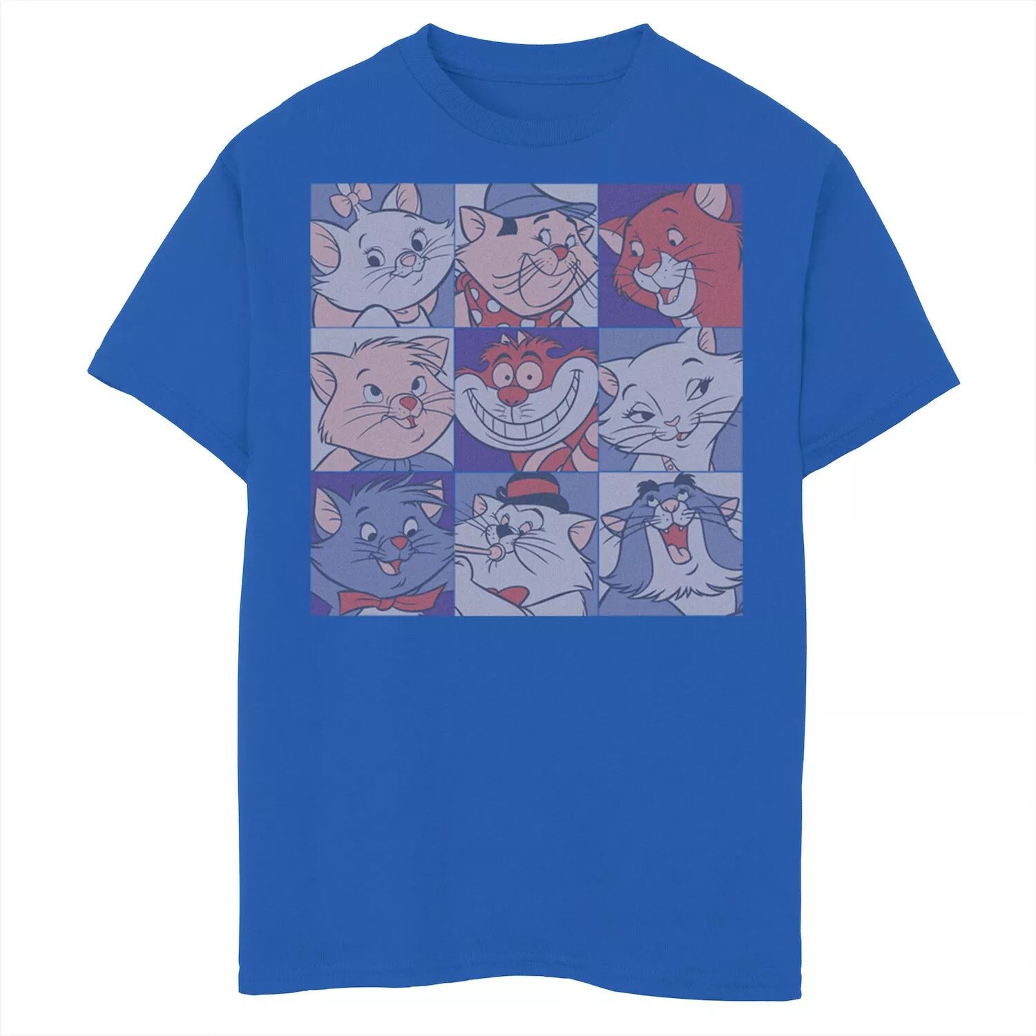 

Классическая квадратная футболка с рисунком кошек Disney для мальчиков 8–20 лет Disney