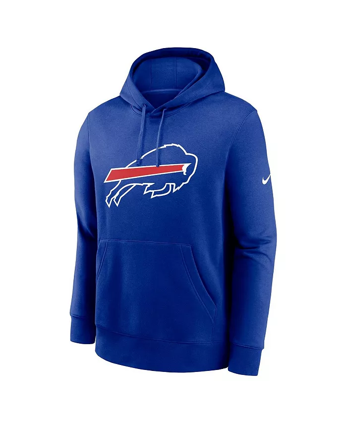 Мужская толстовка с капюшоном Buffalo Bills Club Logo Nike, синий — фото 2