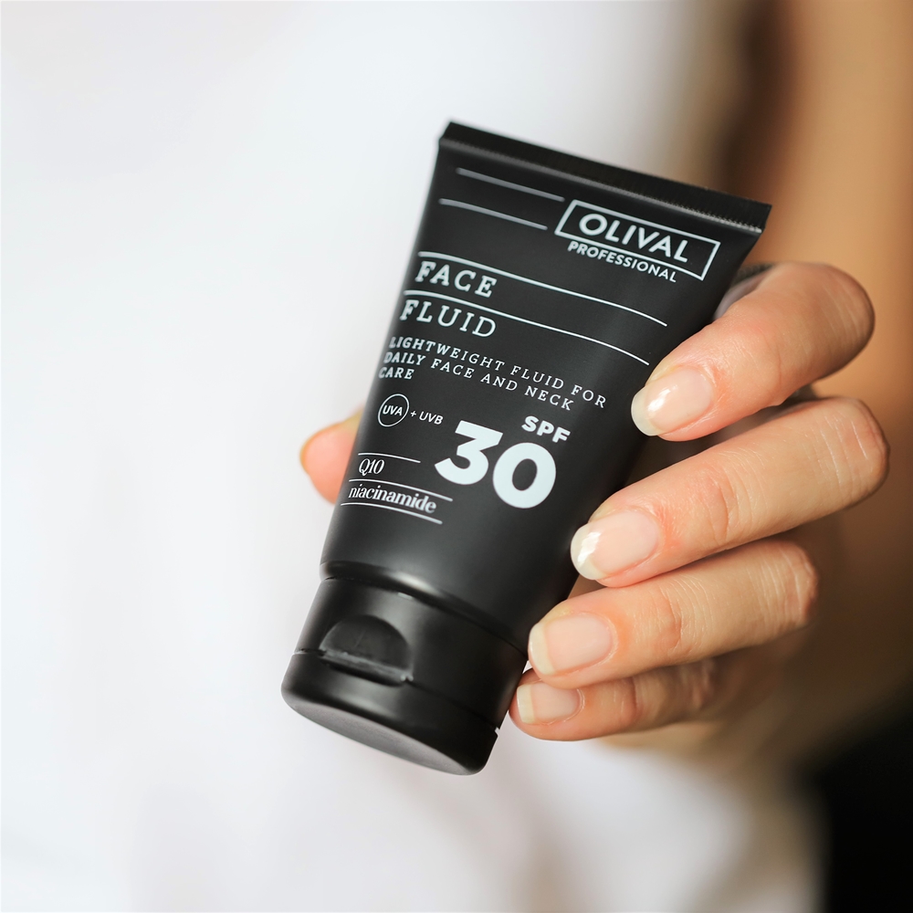 Профессиональный увлажняющий флюид для лица Olival, spf 30 50 мл — фото 2