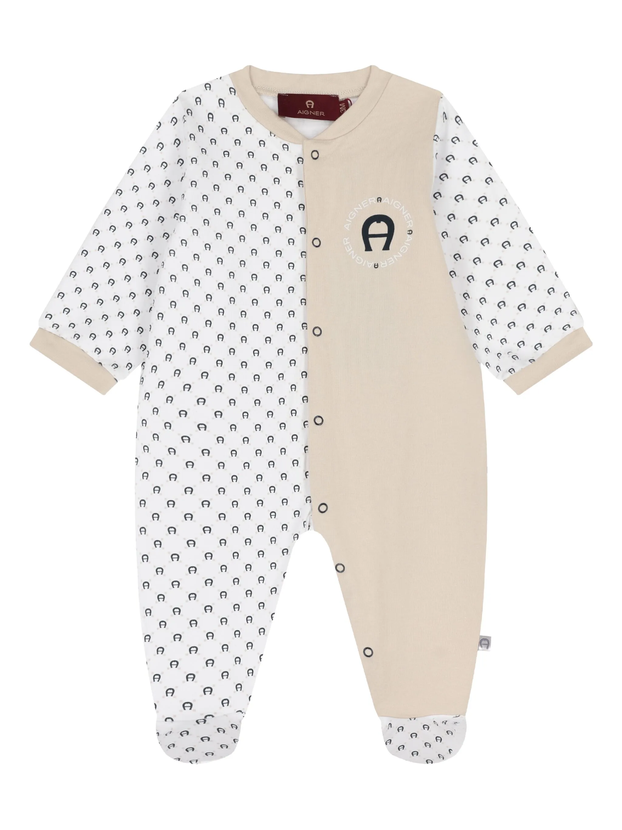 

Пижама с логотипом Aigner Kids, бежевый