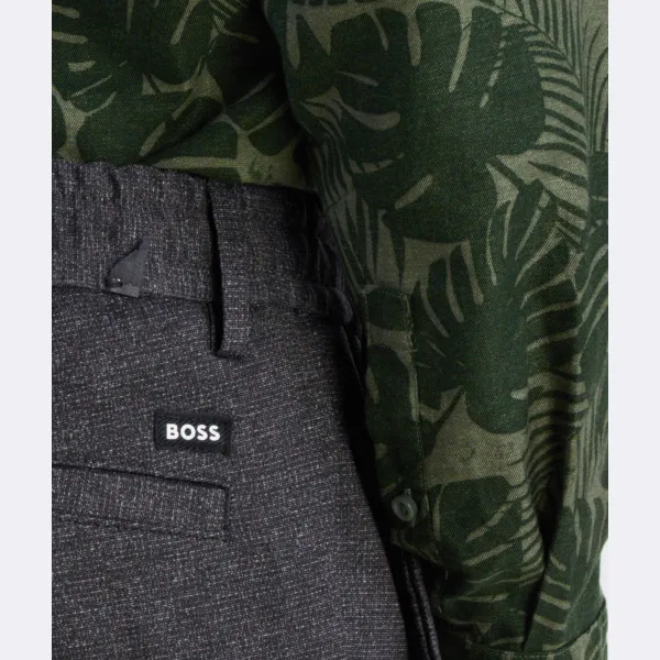 Kane зауженные спортивные брюки Boss, серый — фото 3
