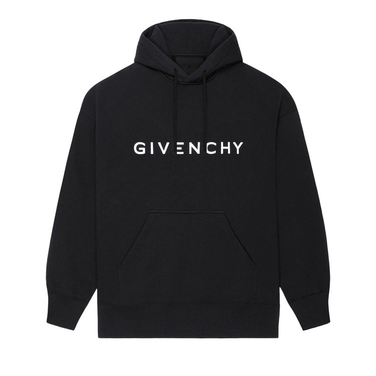 

Худи Givenchy Slim Fit Hoodie Black, черный