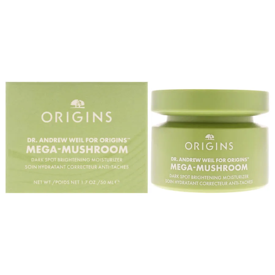 Увлажняющий крем Origins Mega Mushroom для осветления пигментных пятен, 1,7 унции, для ухода за кожей, артикул 717334266315