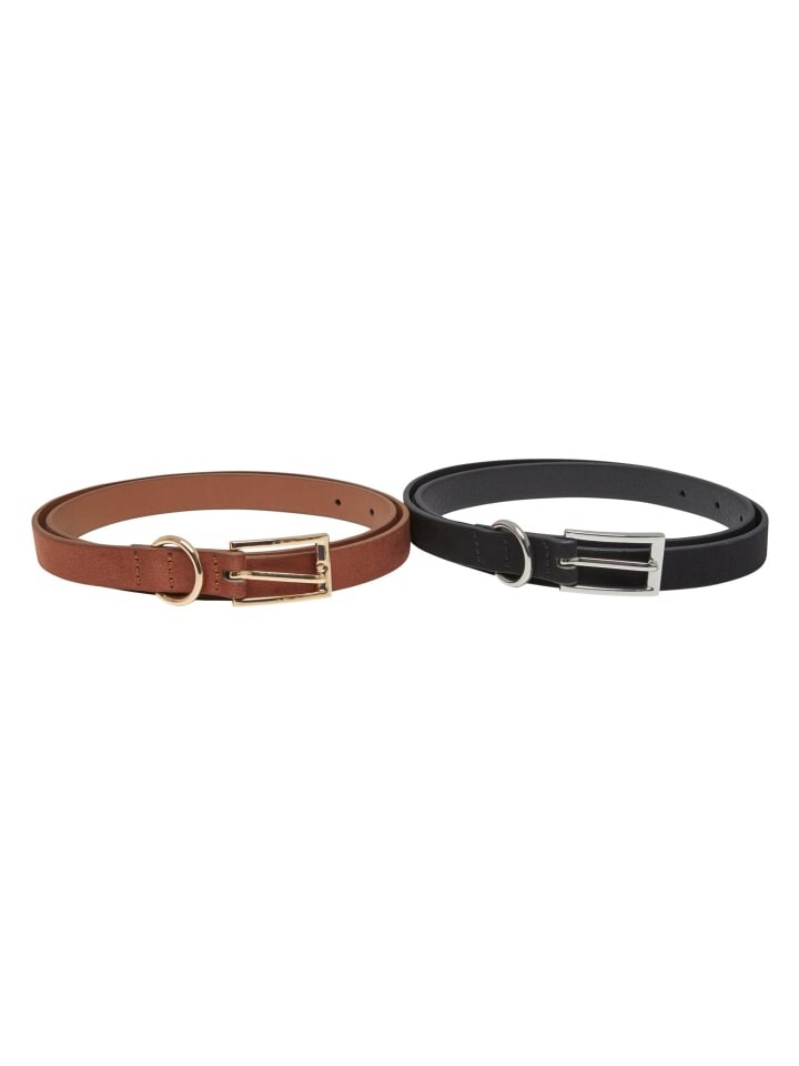 

Ремень Urban Classics Gürtel, цвет black/silver+brown/gold