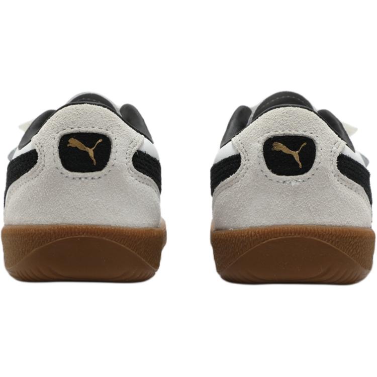 PUMA Палермо лоу топ детские скейтбординг кроссовки white gray kids — фото 4