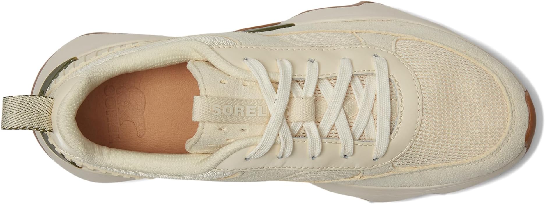 Кроссовки SOREL Kinetic Impact Ii Wonder Lace, цвет Honey White/Utility Green — фото 2