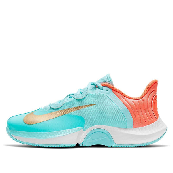 Кроссовки Court Air Zoom GP Turbo Nike, зеленый