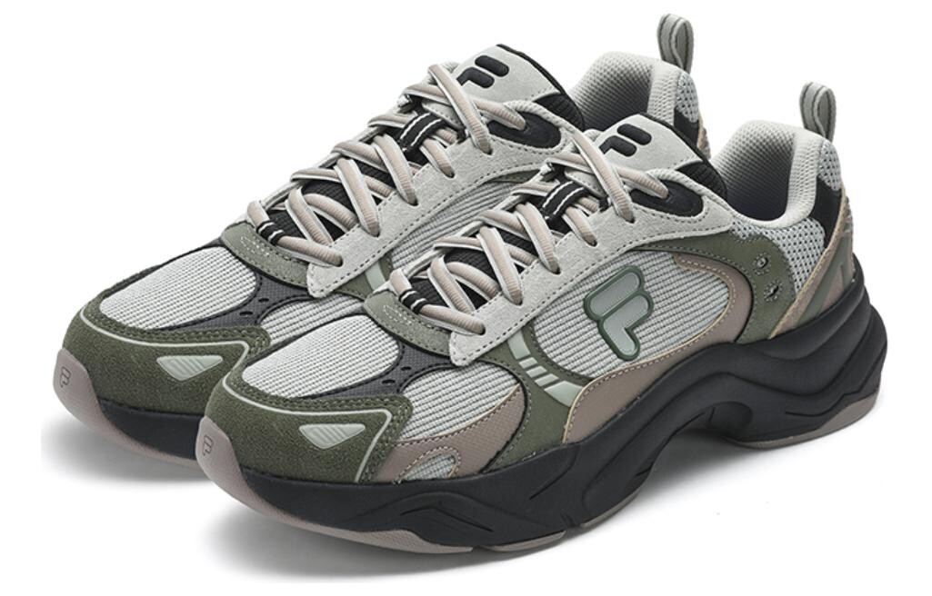 Мужские массивные кроссовки FILA, Dusty Green — фото 3
