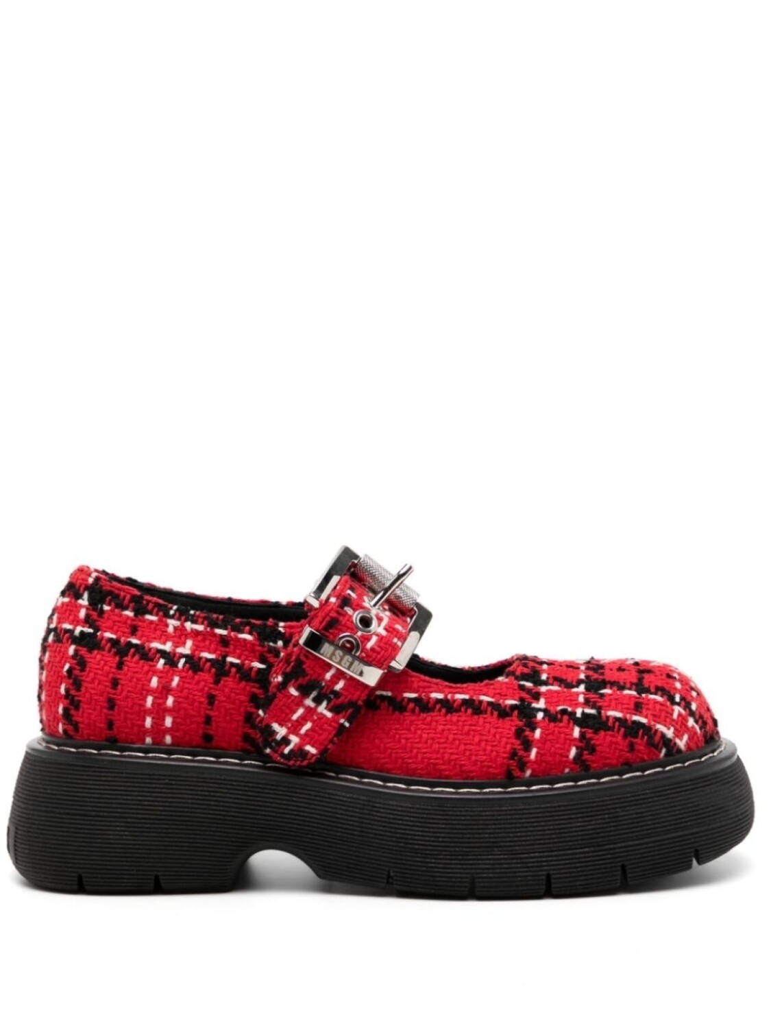 

MSGM туфли Мэри Джейн на платформе, красный