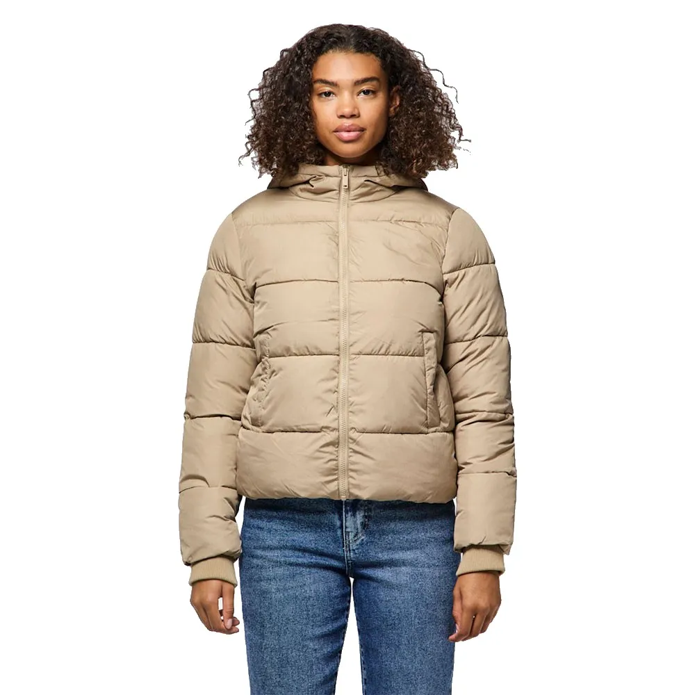 

Куртка Pieces Bee New Short padded, бежевый