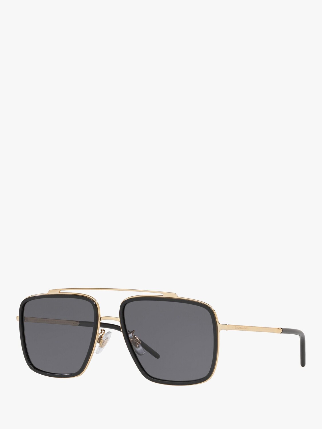 

Dolce & Gabbana DG2220 Мужские поляризованные солнцезащитные очки квадратной формы, золотистый/черный