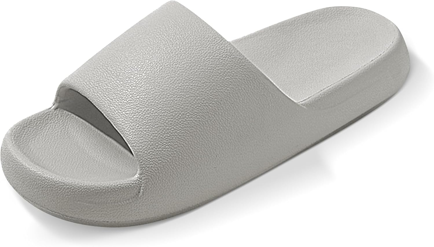 

Жерзми удобные шлепанцы для женщин и мужчин, Очень мягкие домашние тапочки с подушечкой, шлепанцы для бассейна и душа, Нескользящие облачные сандалии для лета, для дома, улицы и пляжа Jerzmy, серый