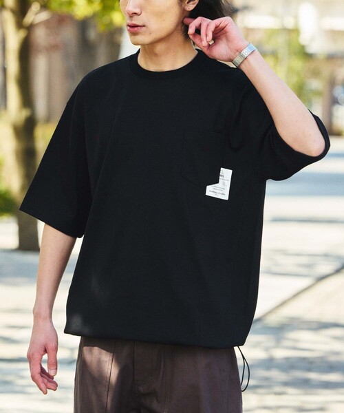 

Футболка свободного кроя с круглым вырезом и карманом, Drymix Limited Edition FREAK'S STORE, черный