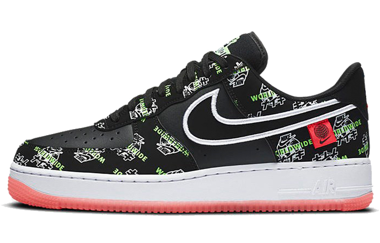 

Набор Nike Air Force 1 Low '07 LV8 Worldwide Katakana, черный