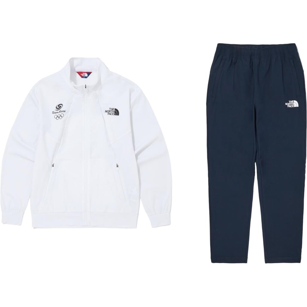 

Детская повседневная спортивная одежда The North Face, белый