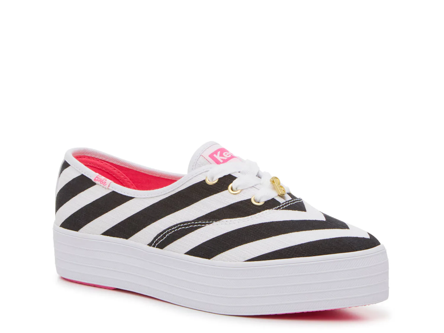 

Кроссовки x Barbie Platform Sneaker Keds, черный/белый