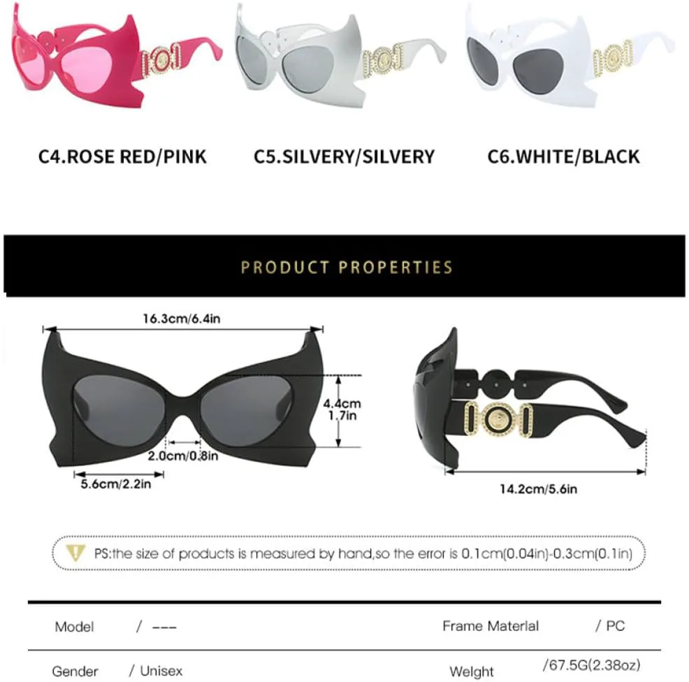 

Солнцезащитные очки MUTYNE для женщин и мужчин, модные очки «кошачий глаз», панк-очки, большие женские очки, очки в стиле хип-хоп, очки для вечеринок, Green