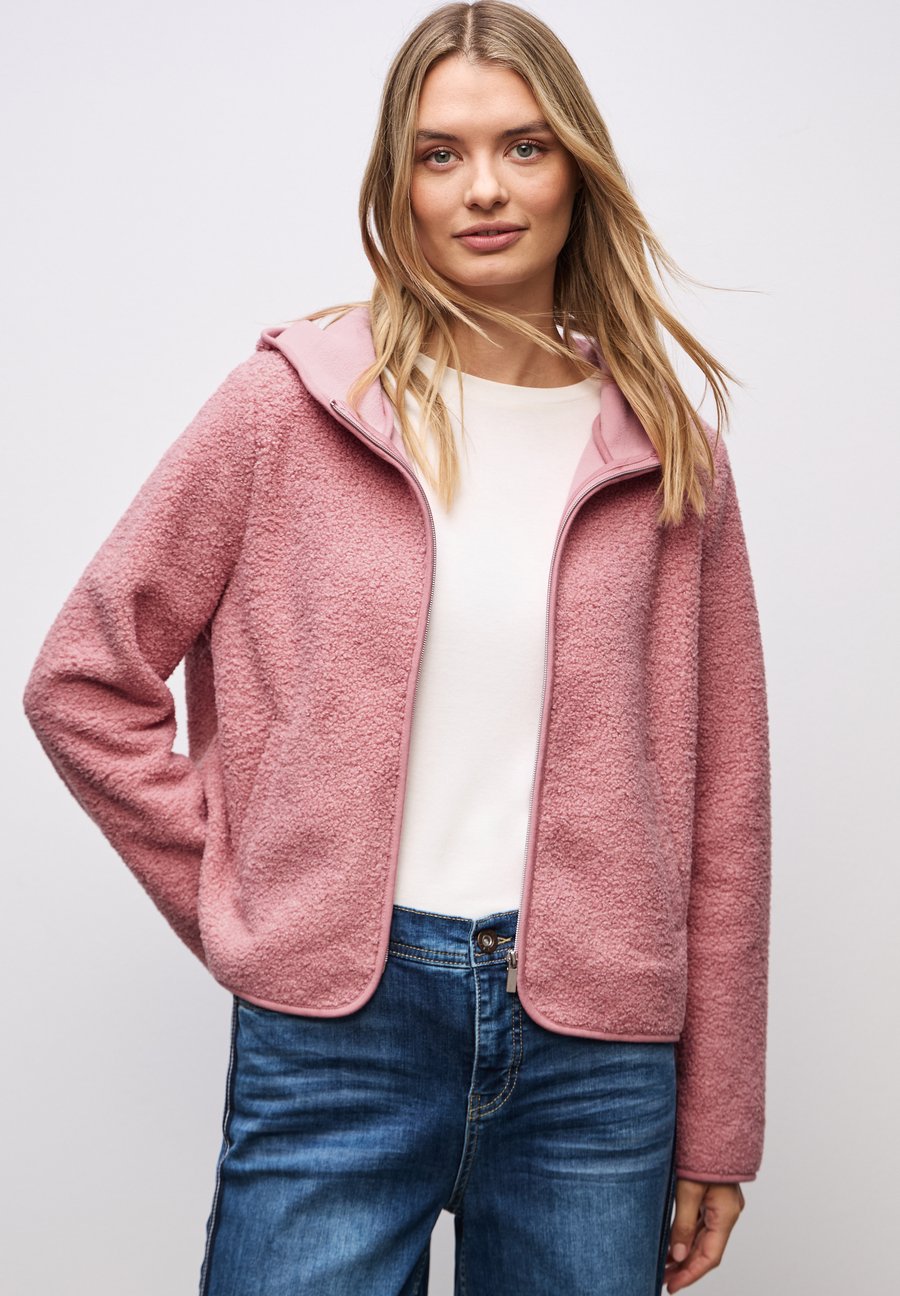 

Флисовая куртка Street One Fleece jacket, Powder Pink/Pink