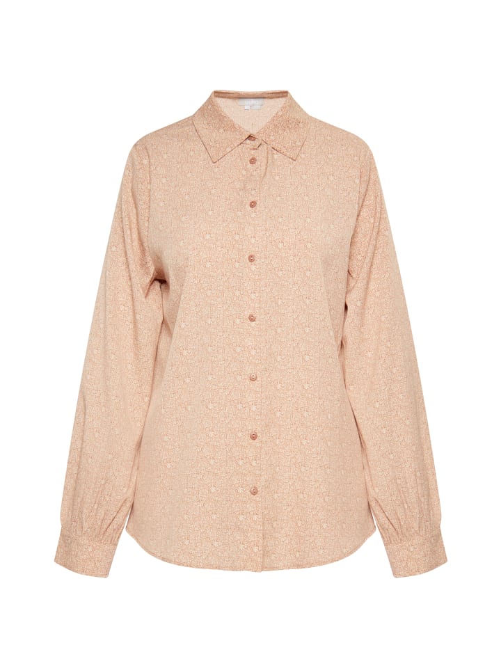 

Женская блузка коричнево-бежевого цвета Usha