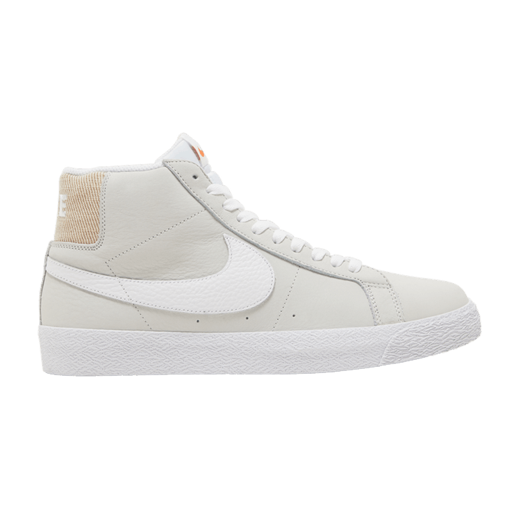 

Кроссовки Nike Blazer Mid ISO SB 'Unbleached', белый