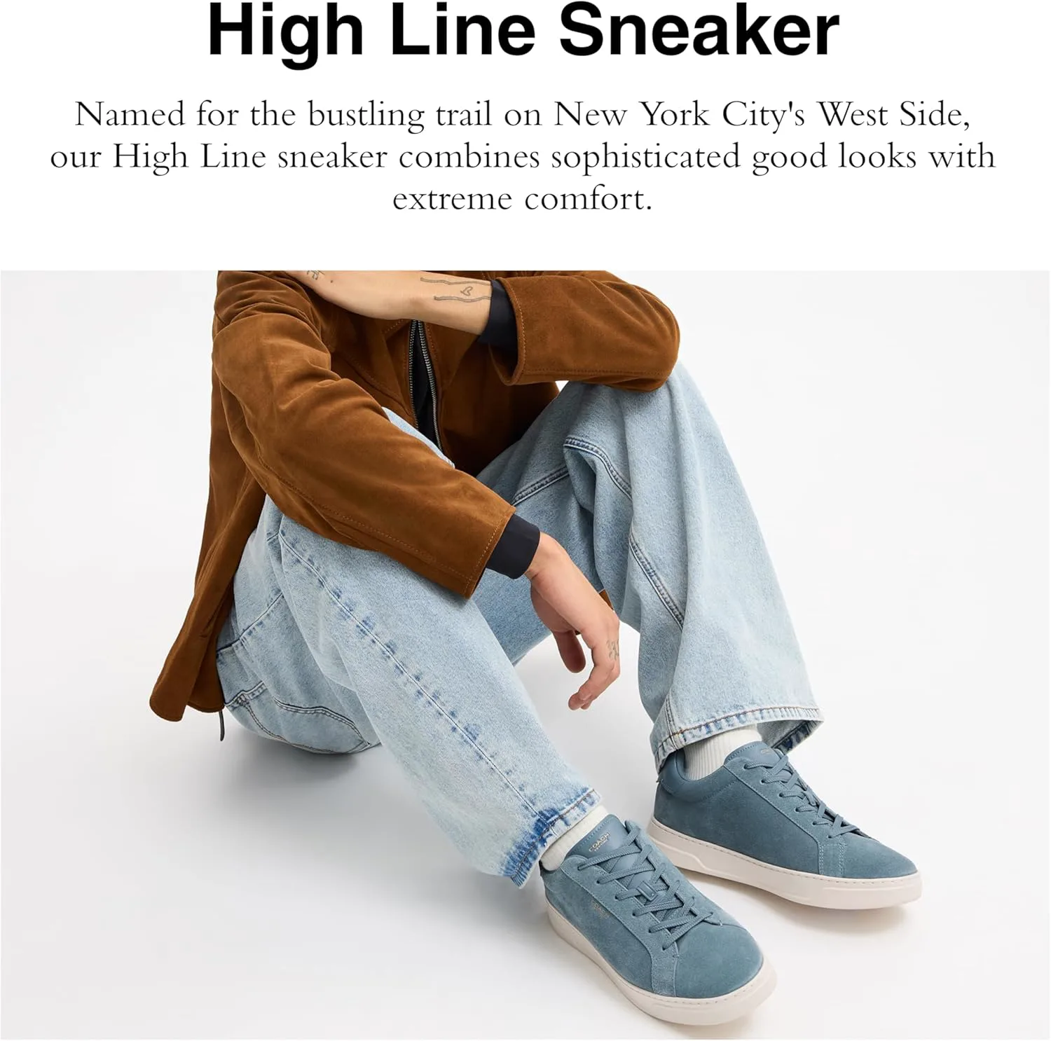 Мужские кроссовки Coach High Line Low Top — фото 3