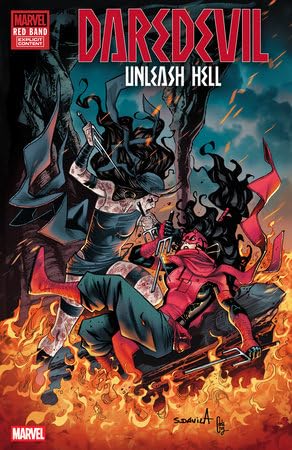 

Daredevil Unleash Hell Red Band #4 Sergio Var [Polybagged]