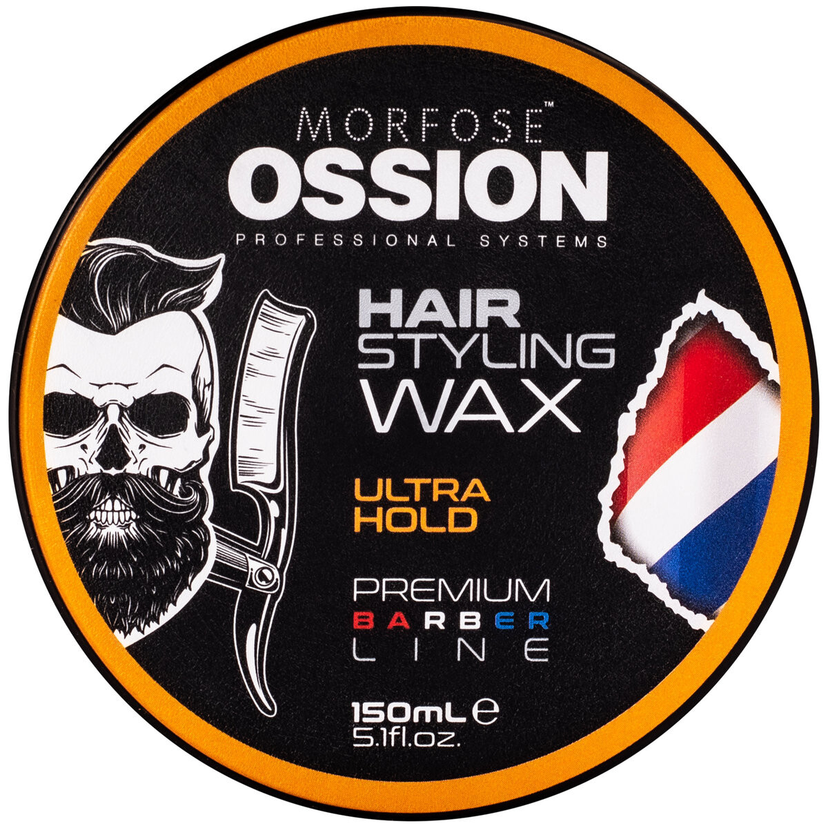 Morfose, Ossion Hair Styling Wax Ultra Hold, гель для укладки волос сильной фиксации для мужчин, 150 мл — фото 2