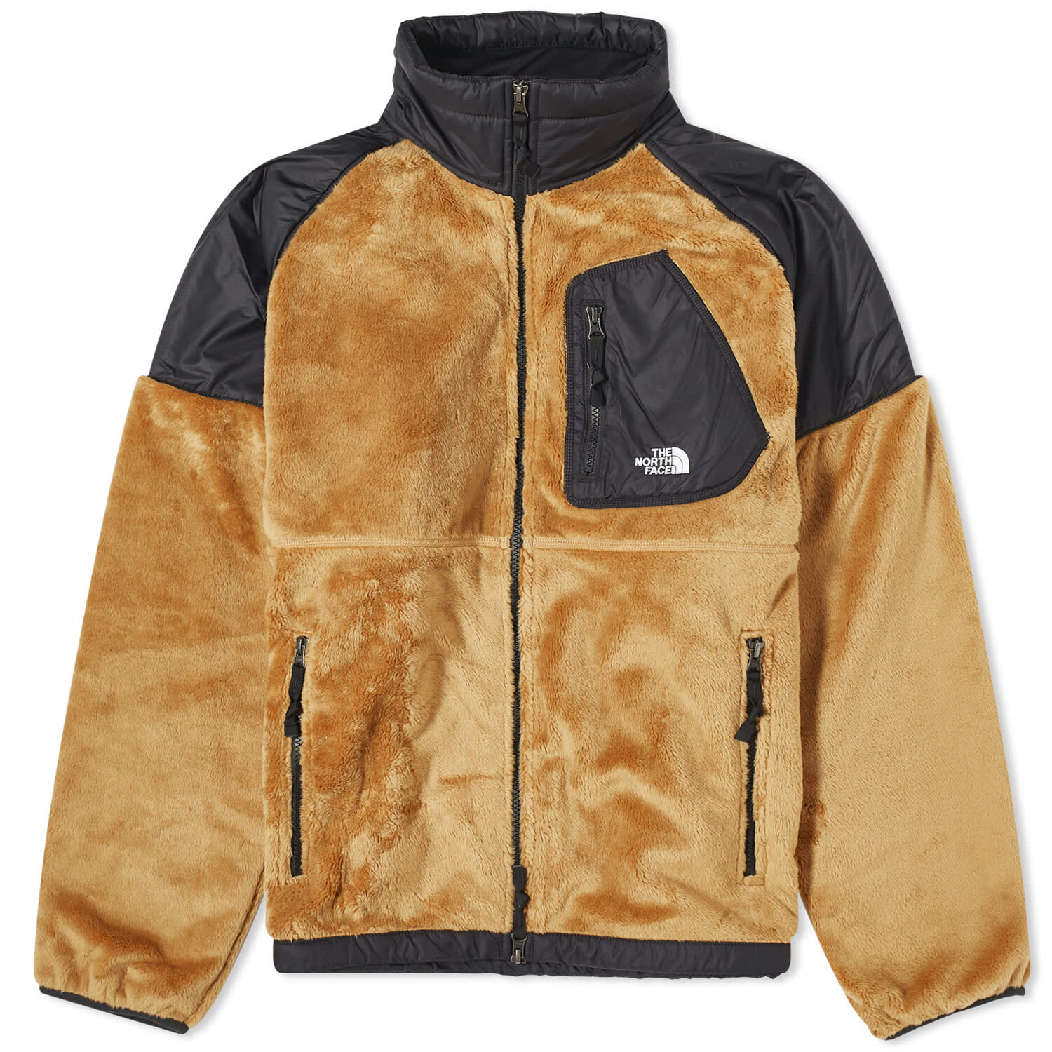 

Куртка The North Face Versa Velour, цвет Almond Butter & Tnf Black