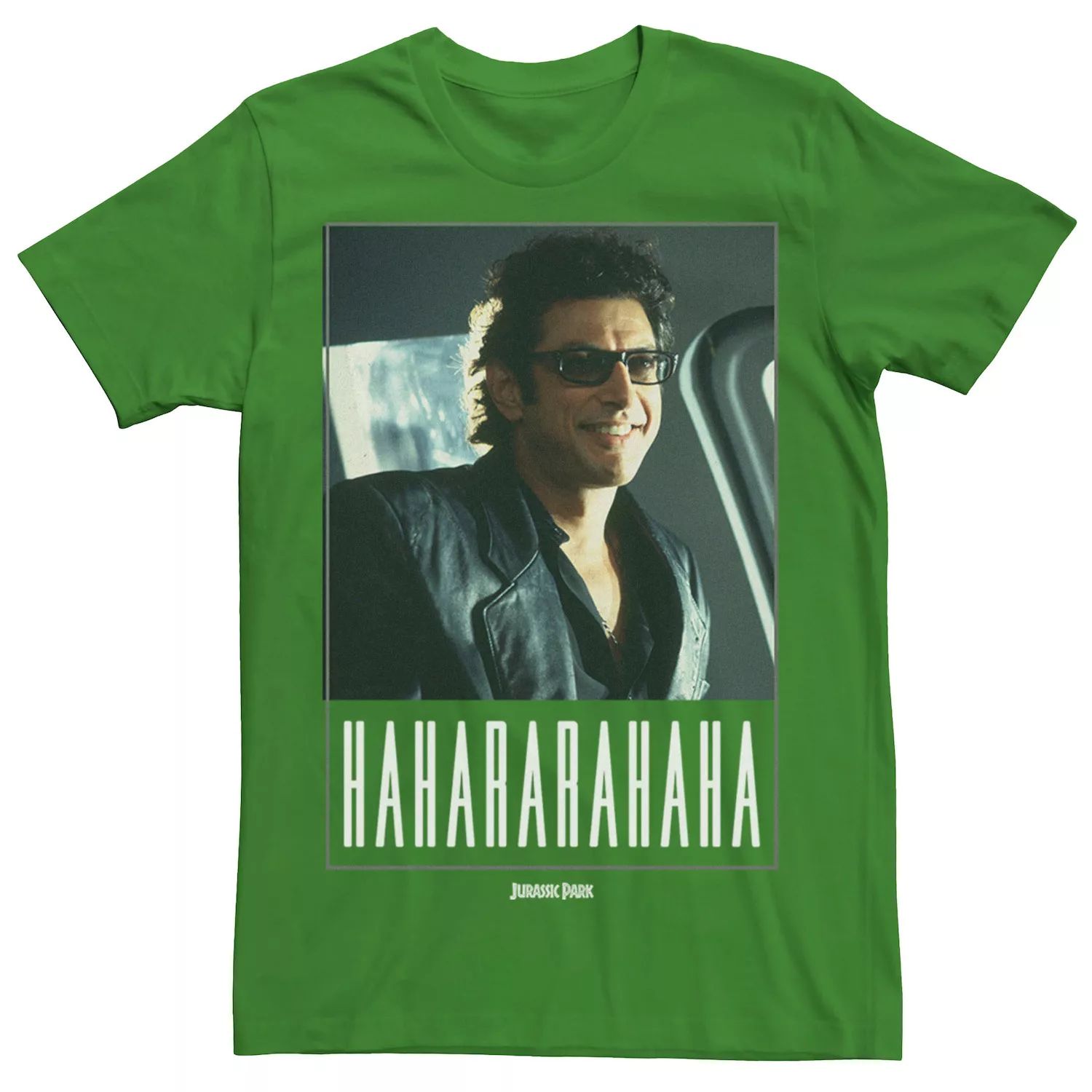 

Мужская футболка «Парк Юрского периода» Ian Malcolm Hahararahaha Licensed Character