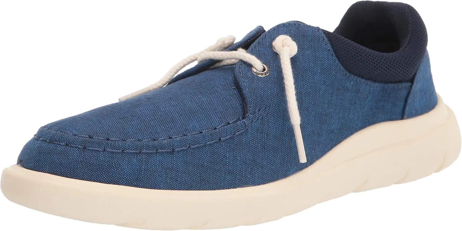 Мужские туфли Sperry Capt Moc, Blue Chambray