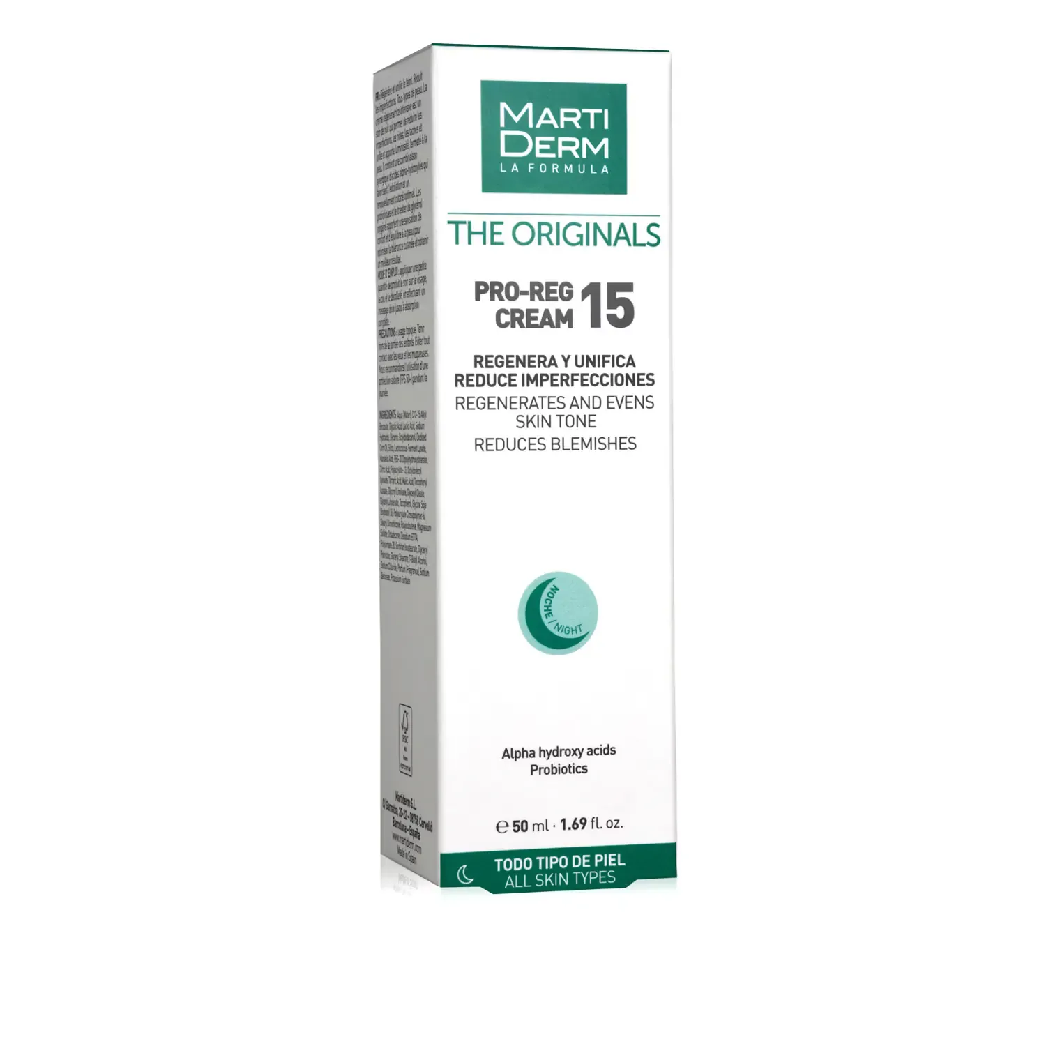 Крем для лица MartiDerm — Восстанавливающий Pro-Reg 15 The originals, 50 мл — фото 3