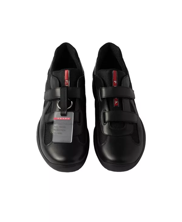 Мужские оригинальные кроссовки Кубка Америки Prada, черный — фото 2